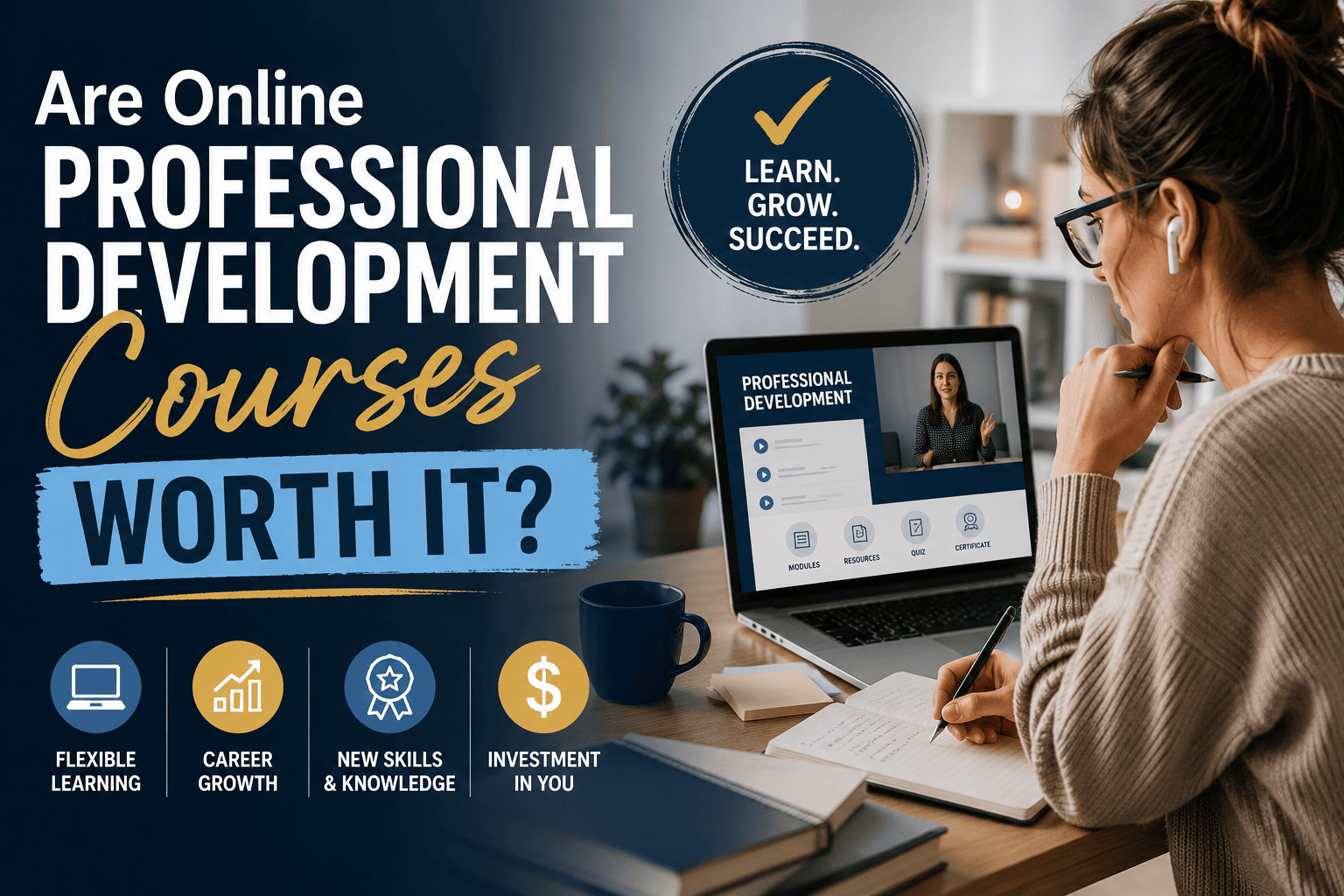 Are Online Professional Development Courses Worth It?